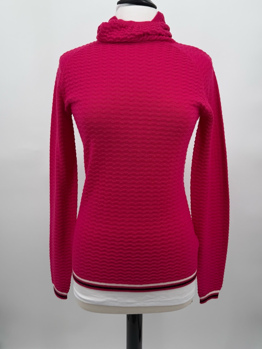 Krimson Klover Permafrost Hoodie Sweater in Jazzy Pink Size Small New